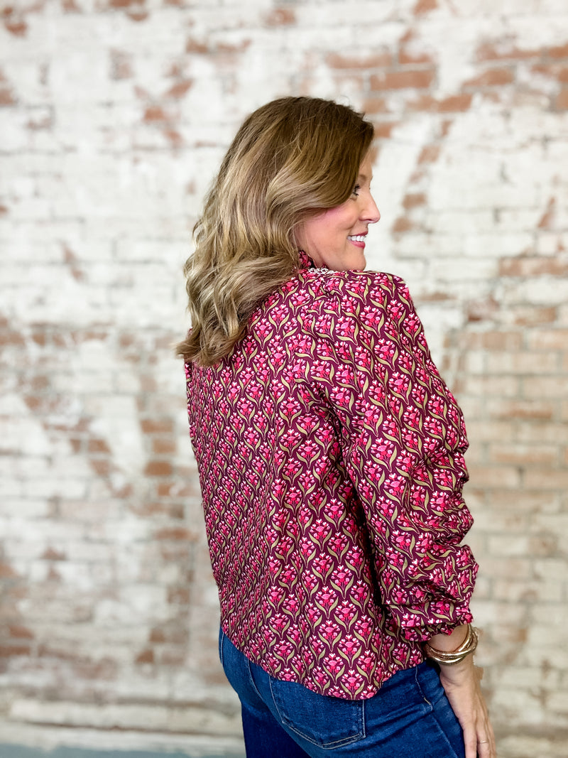 Rosie Botanical Top