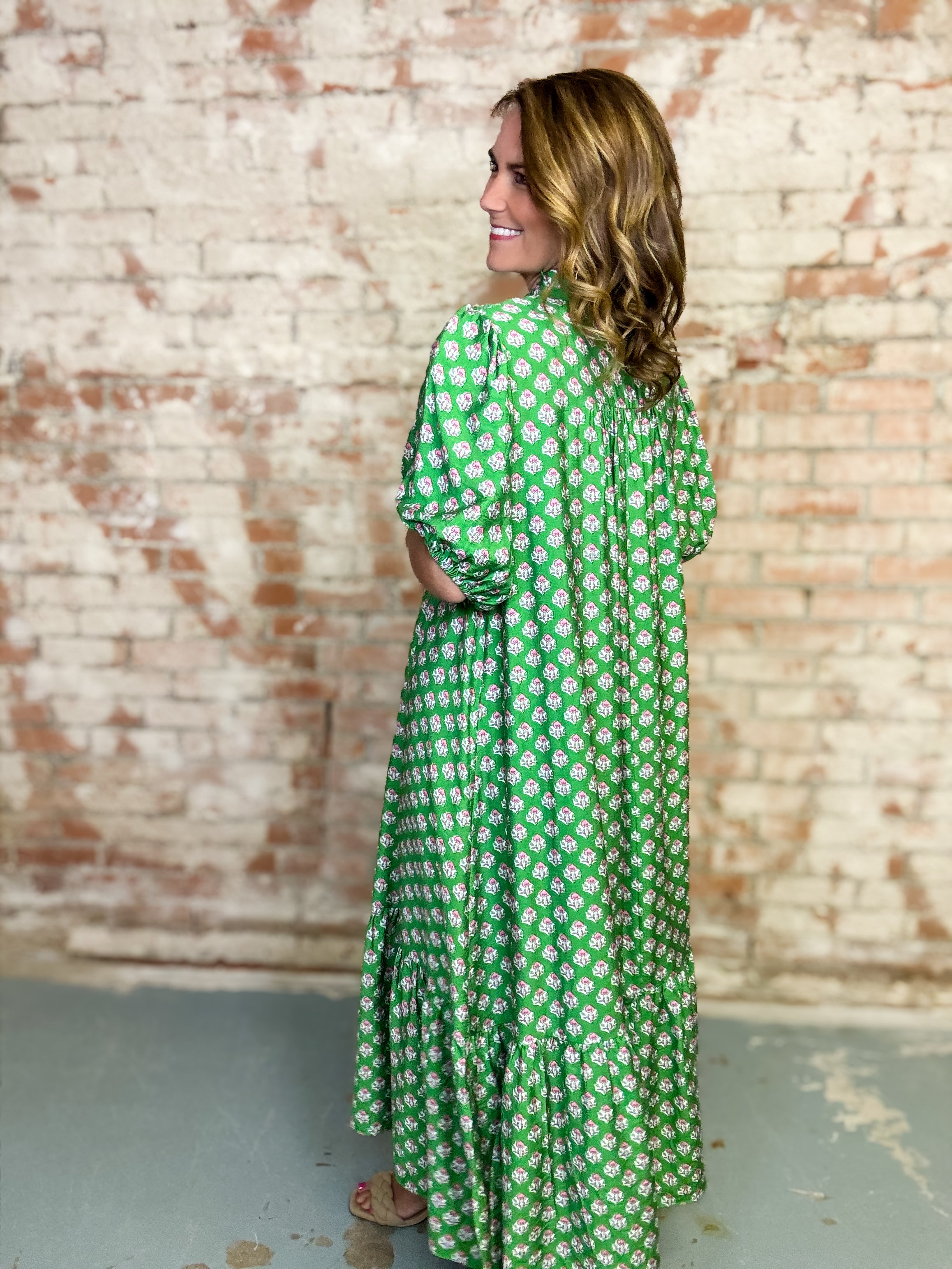 Warren Floral Midi Dress