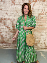 Warren Floral Midi Dress