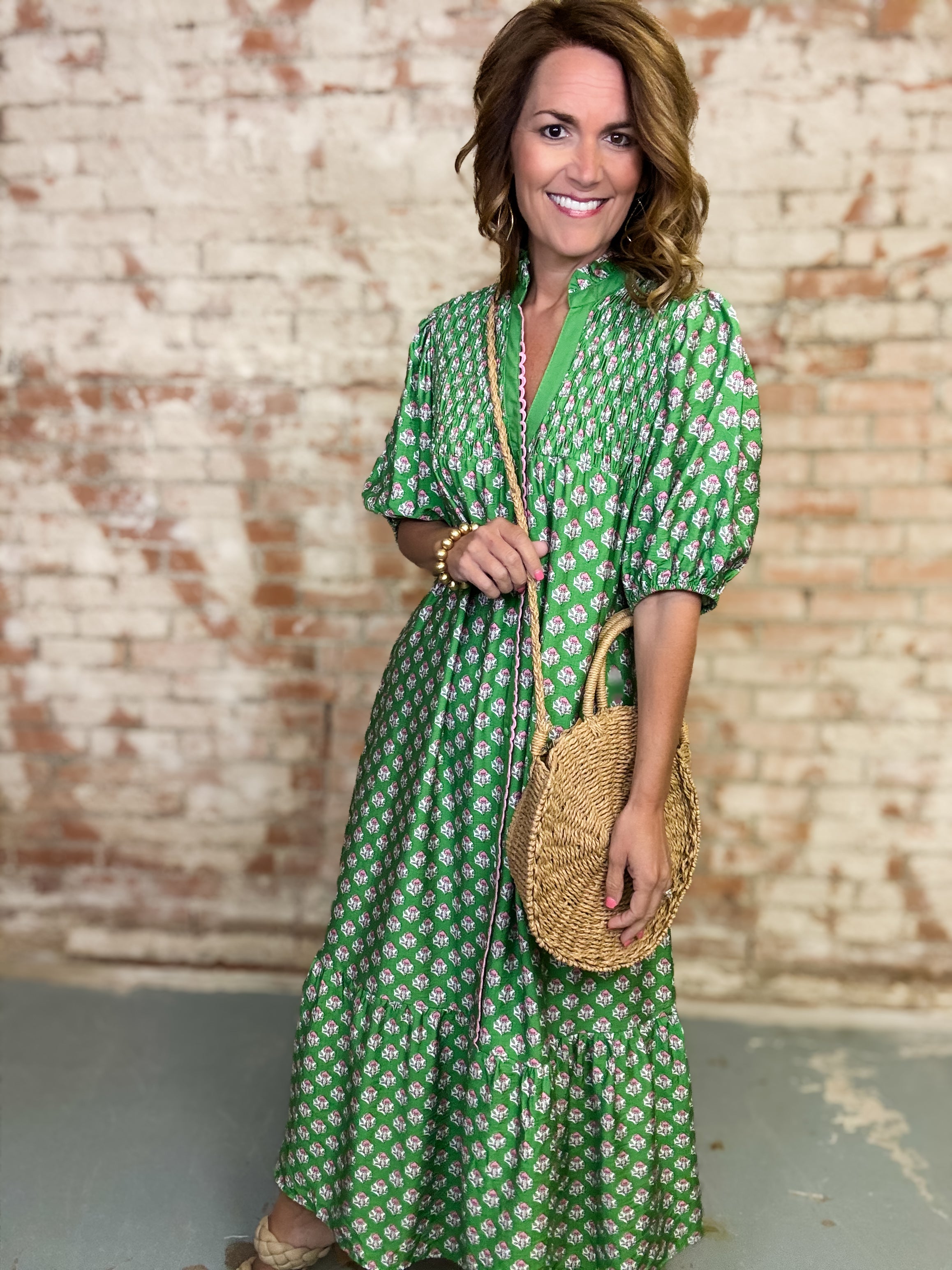Warren Floral Midi Dress