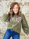Trace Puff Sleeve Top