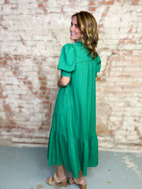 Aleah Textured Midi Dress