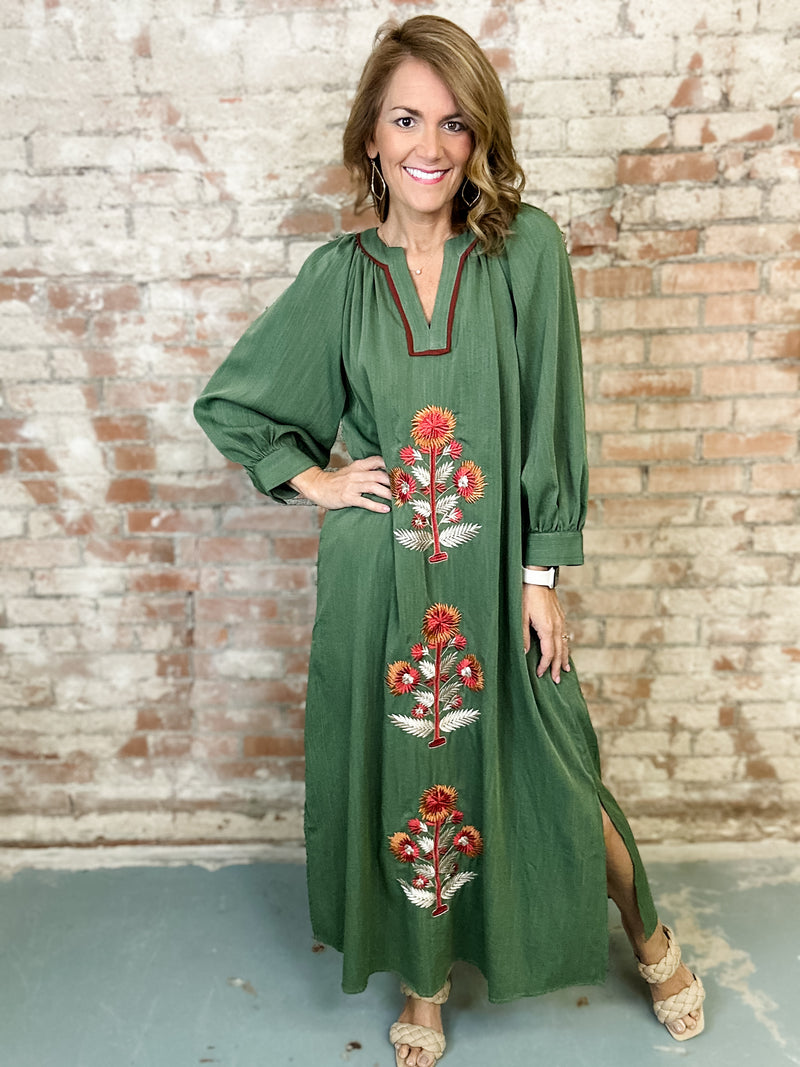 Bali Floral Dress