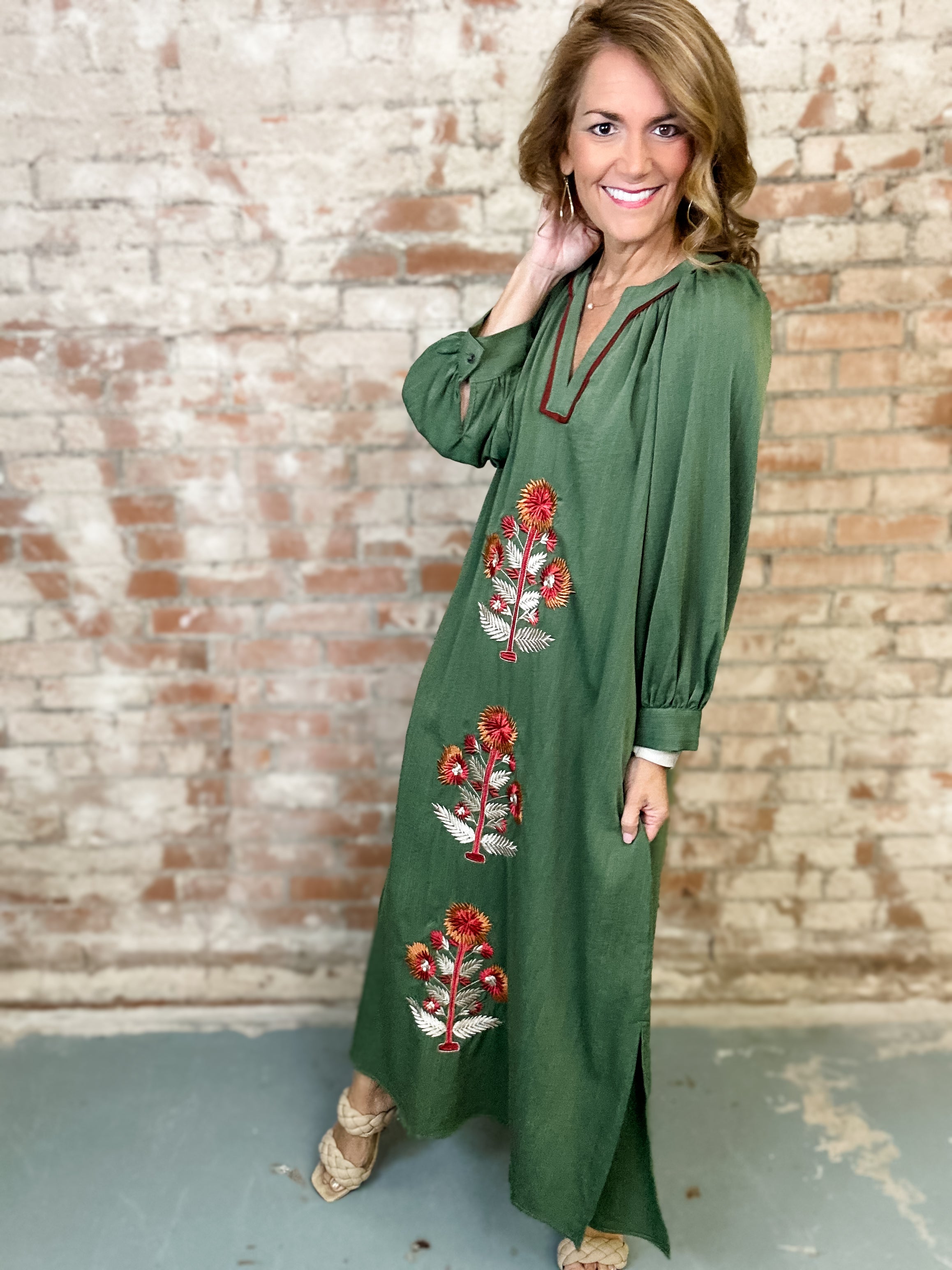 Bali Floral Dress