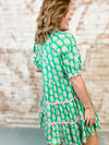 THML Michelle Flower Print Dress