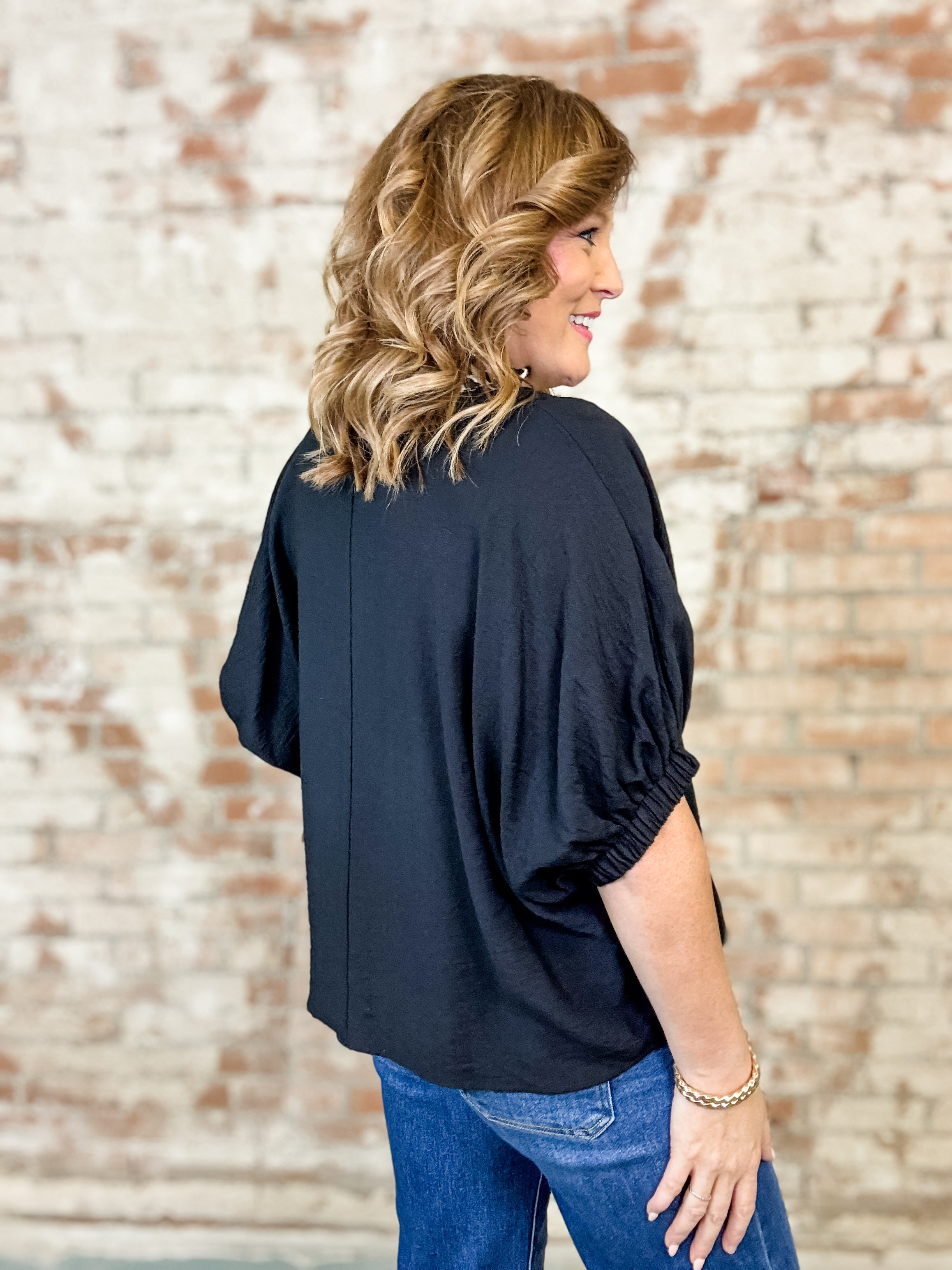 Alexa Leopard Trim Top