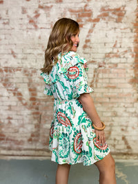 Pierre Ruffle Dress