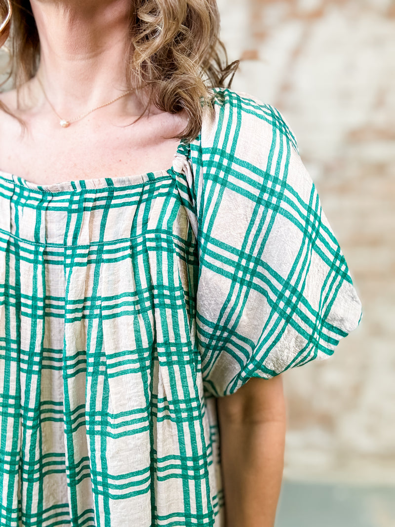 Annette Checkered Dress