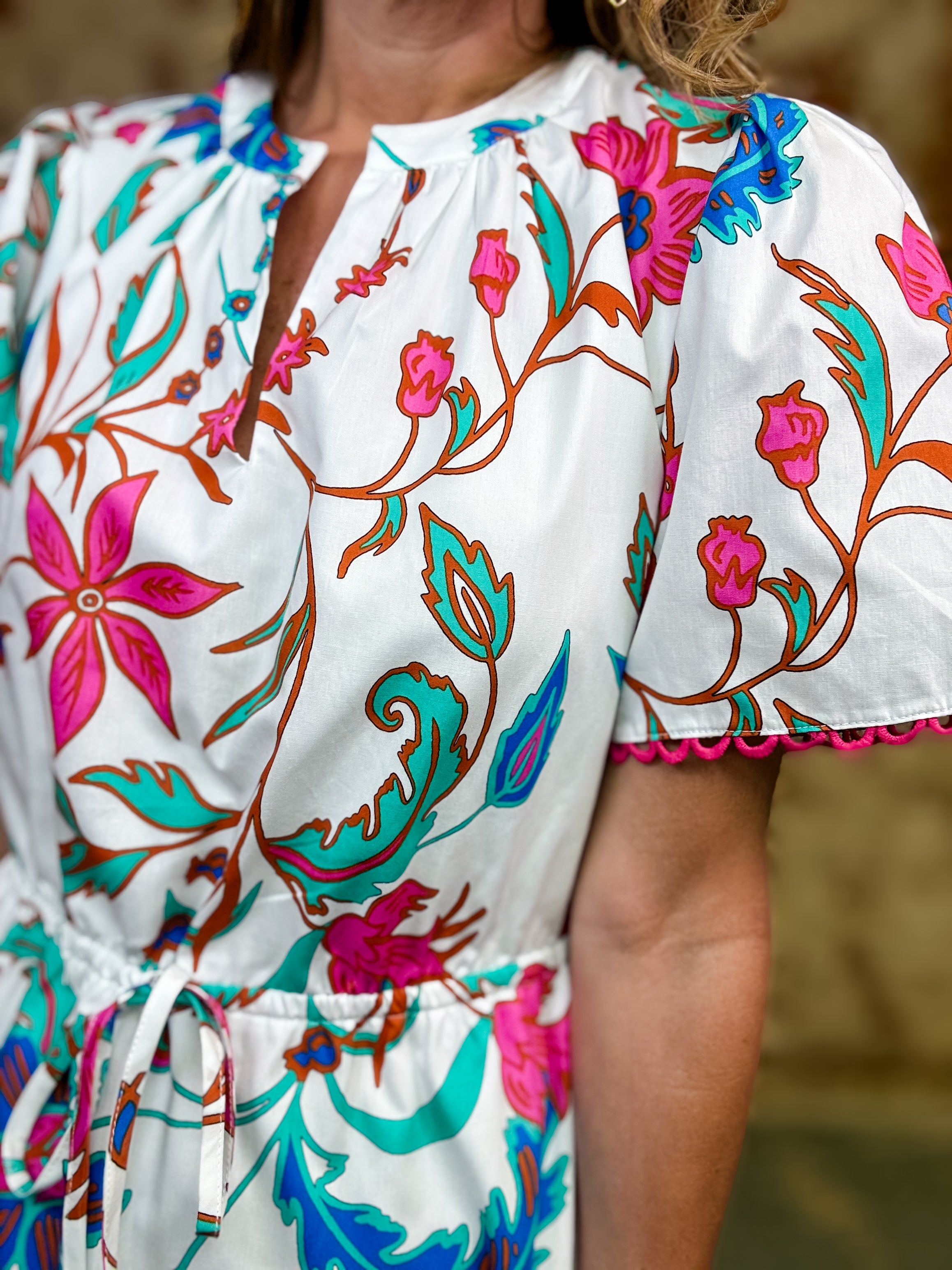 Rosanne Floral Dress