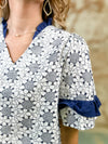 Gwen Embroidered Eyelet Top