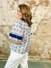 Gwen Embroidered Eyelet Top
