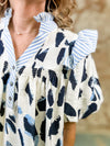 Mitzi Stripe Accent Top