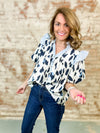Mitzi Stripe Accent Top
