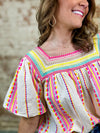 THML Frasier Embroidered Top