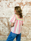 THML Frasier Embroidered Top