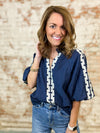 THML Parker Embroidered Top