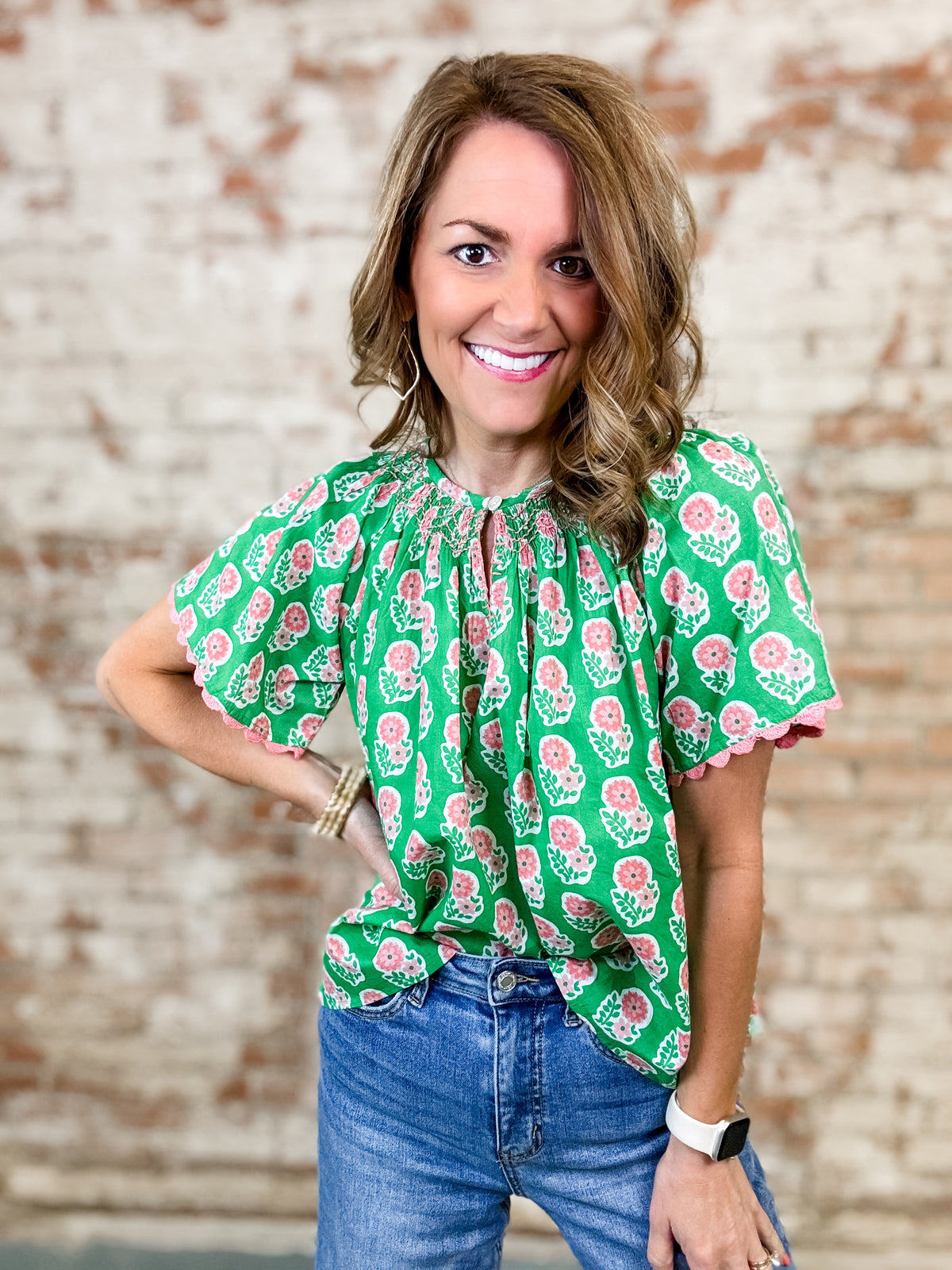 THML Brandy Floral Top