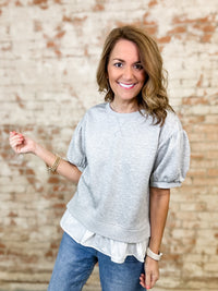 Melissa Ruffled Hem Top