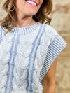 Hatley Cable Knit Sleeveless Top