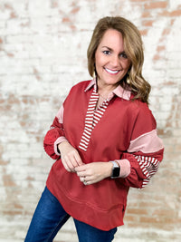 Neely Mixed Stripe Top