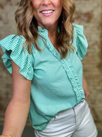Cason Stripe Top