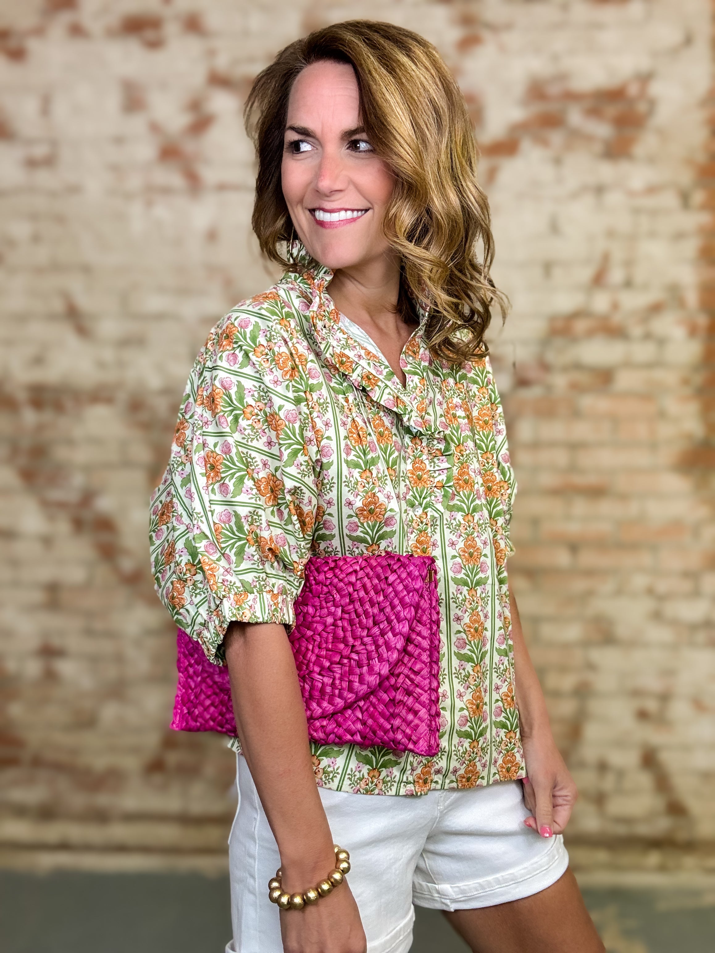 Theresa Botanical Top