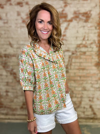 Theresa Botanical Top
