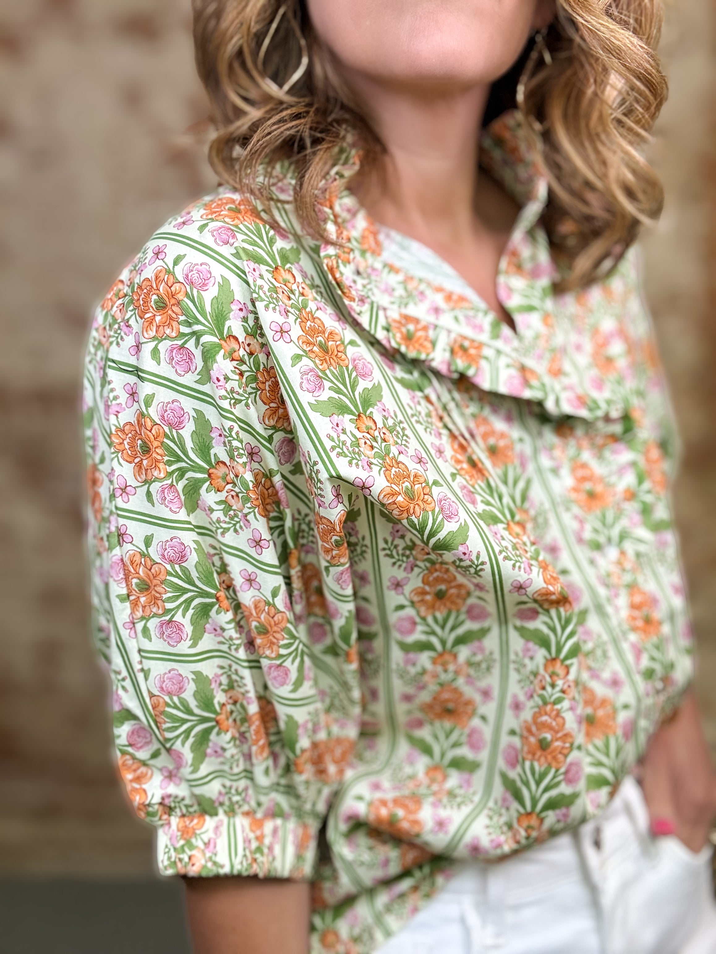 Theresa Botanical Top