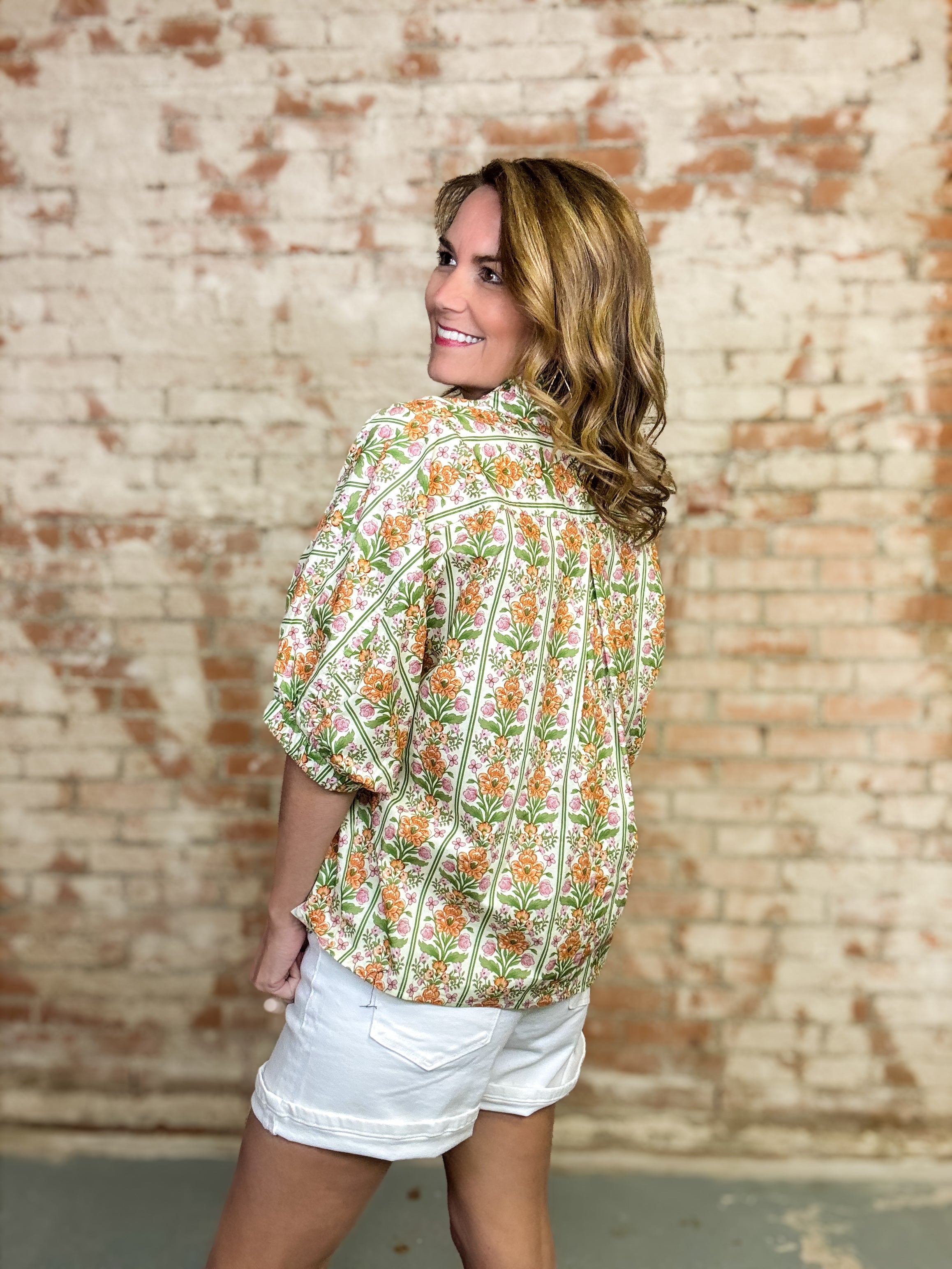 Theresa Botanical Top