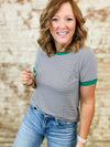 Angie Stripe Top