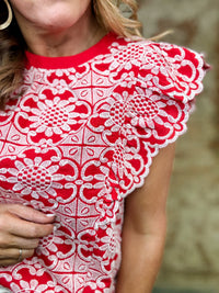 Nelly Embroidered Top