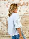 Sherri Stripe + Floral Top