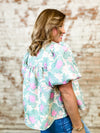 Jessie Floral Jacquard Top