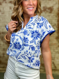 Maeve Floral Top