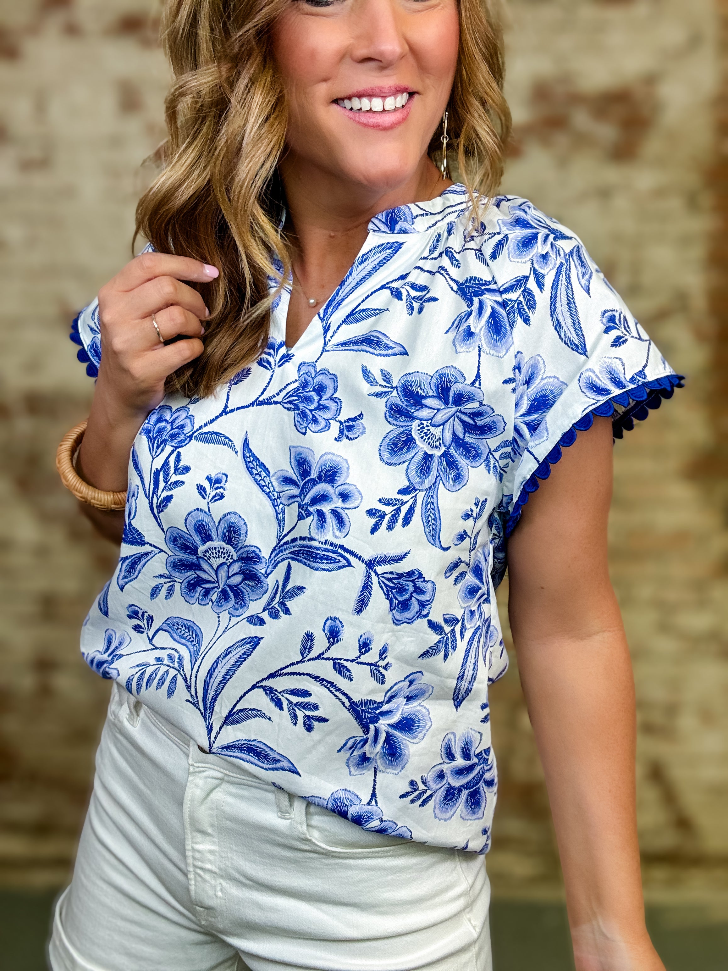 Maeve Floral Top