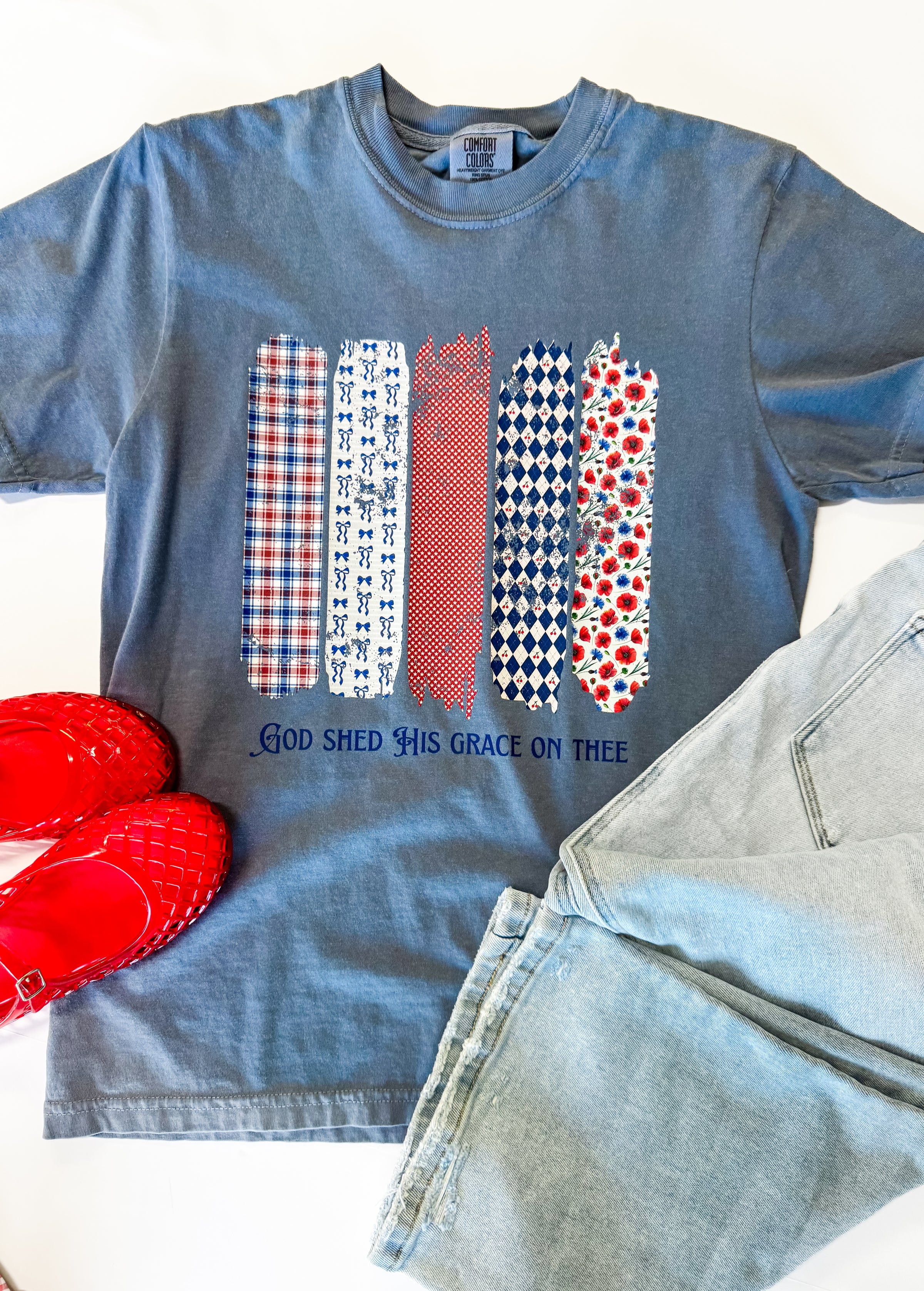 God Shed His Grace On Thee Tee - FINAL SALE