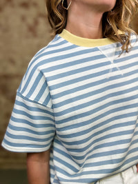 Liana Casual Stripe Top