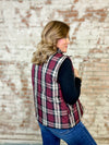 Hollow Plaid Vest