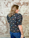 Vail Floral Puff Sleeve Top