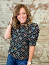Vail Floral Puff Sleeve Top