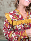 Ashen Foral Top