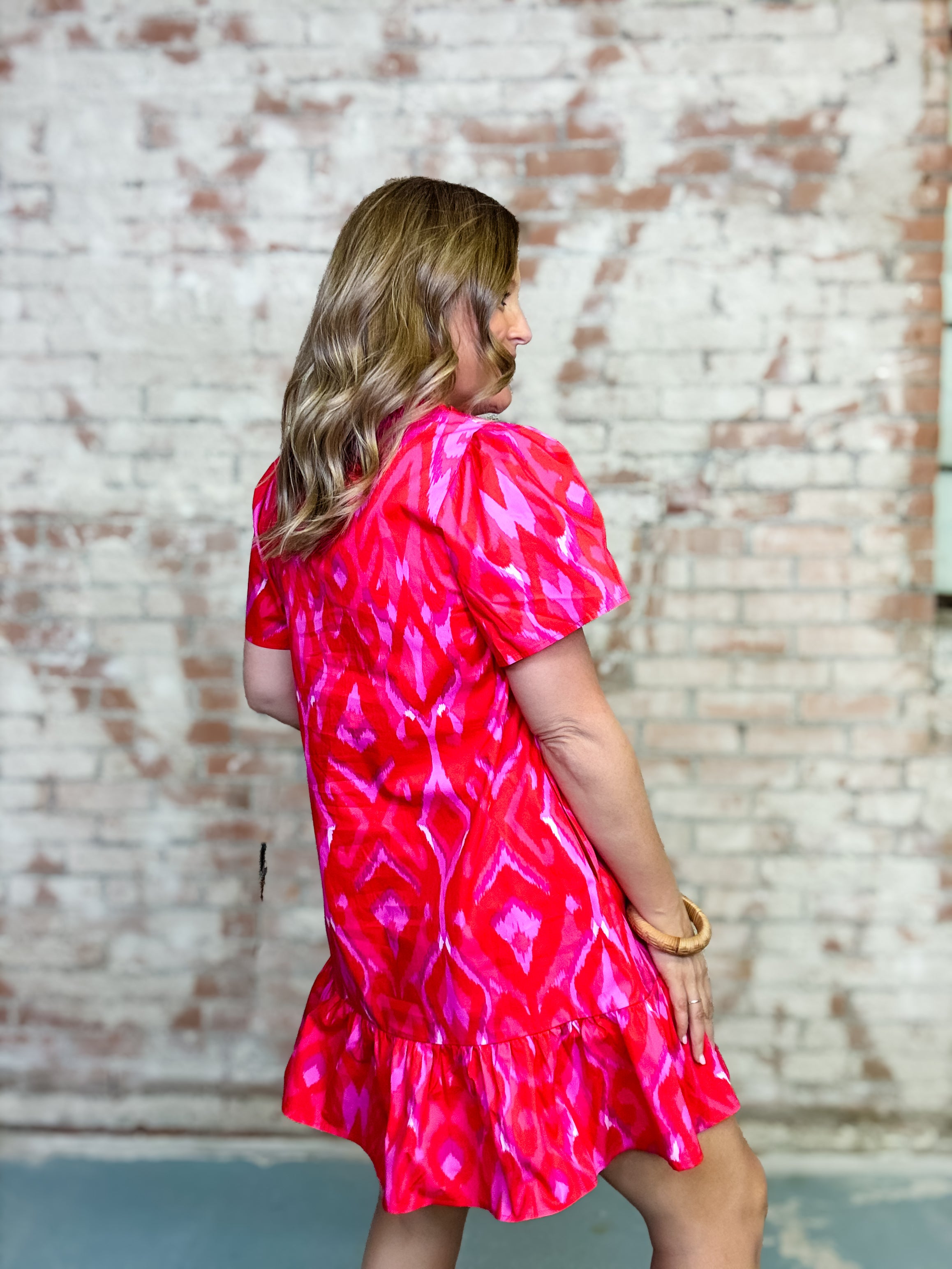 Blevin Ruffled Dress
