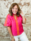 THML Rosalyn Embroidered Top
