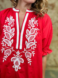 Blanca Embroidered Dress