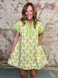Becki Cap Sleeve Dress