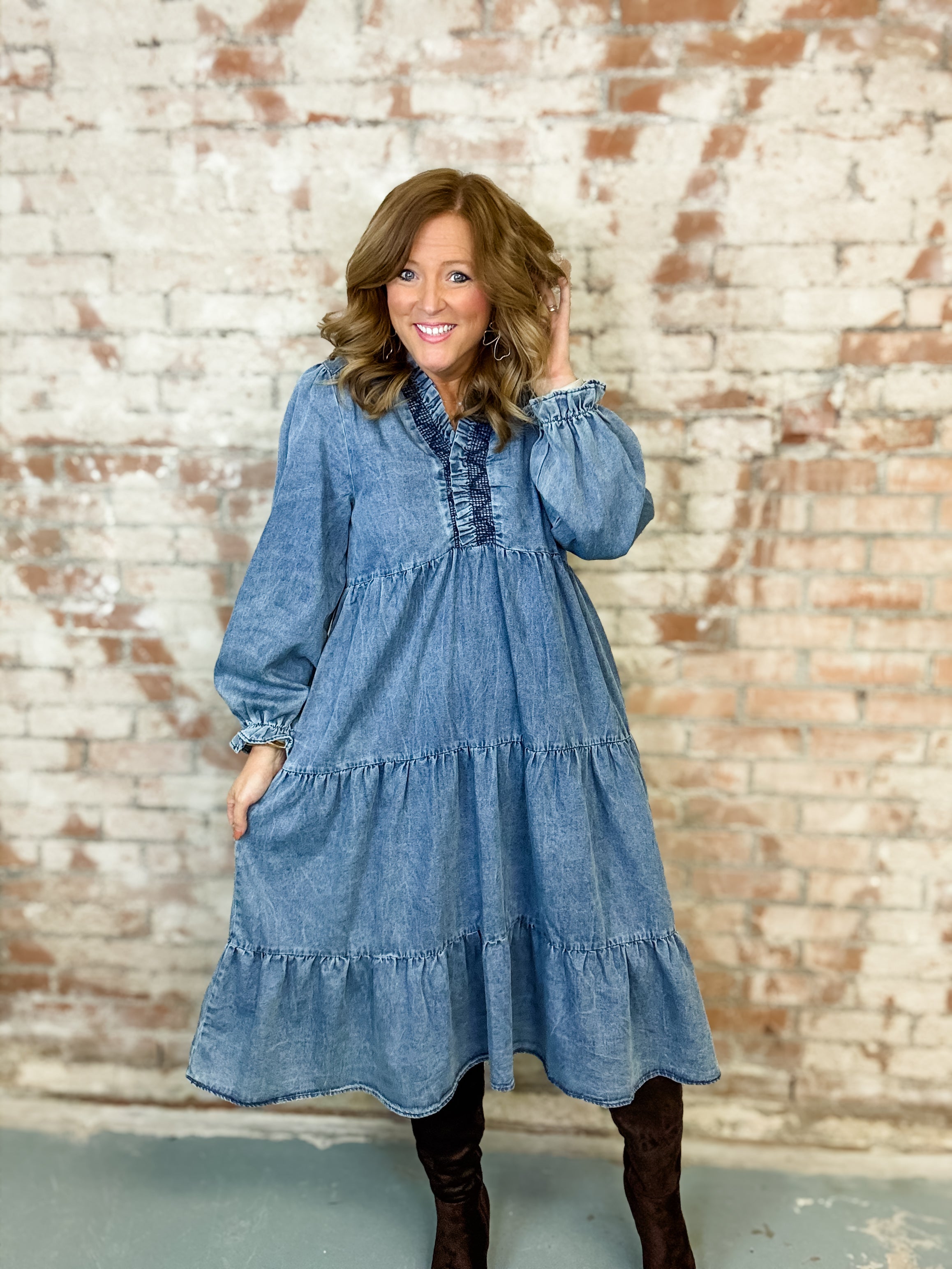 Electra Denim Dress