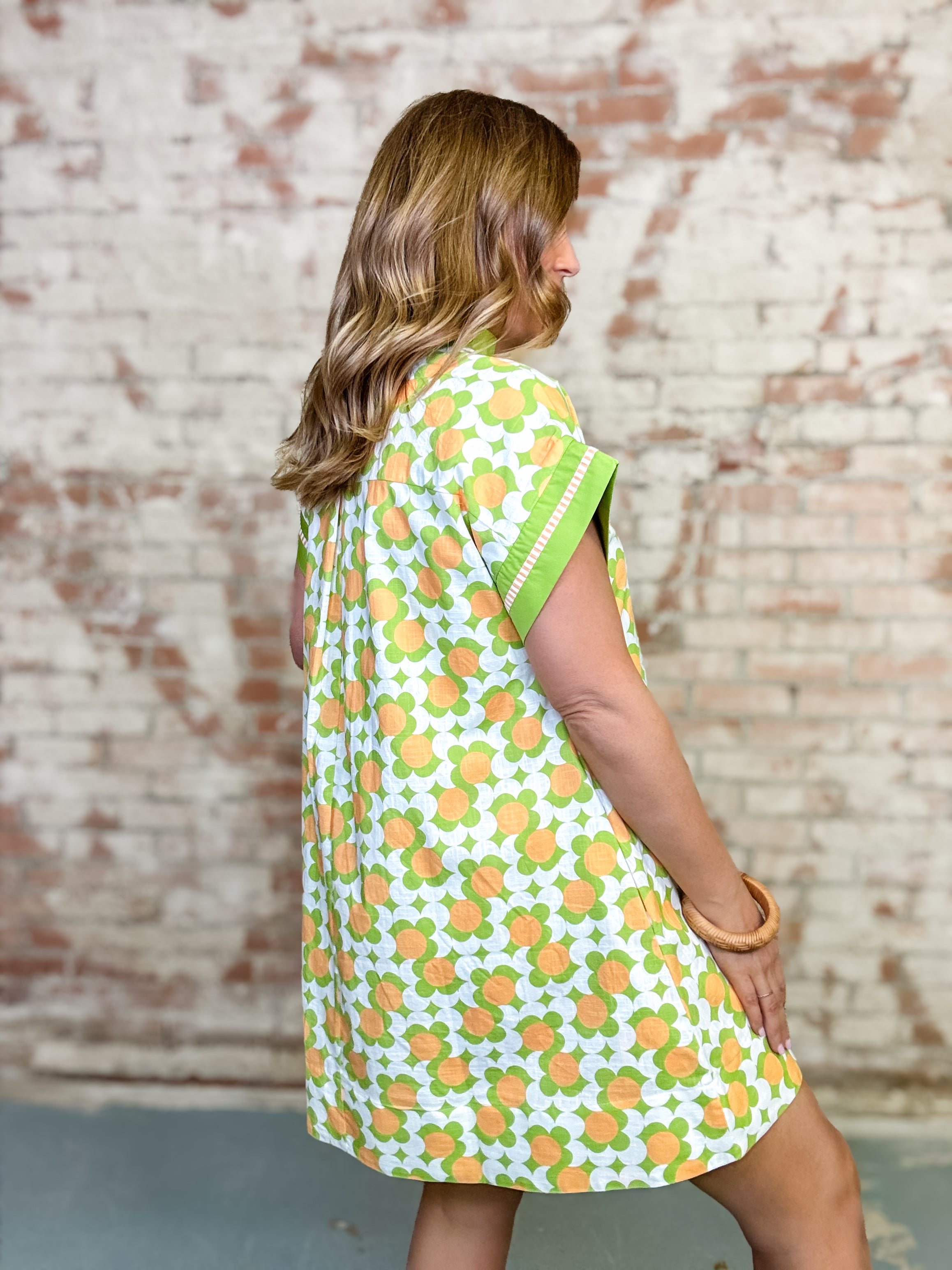 Becki Cap Sleeve Dress