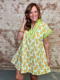 Becki Cap Sleeve Dress