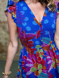 Evianna Tropical Maxi Dress
