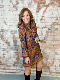 Stormy Boho Dress